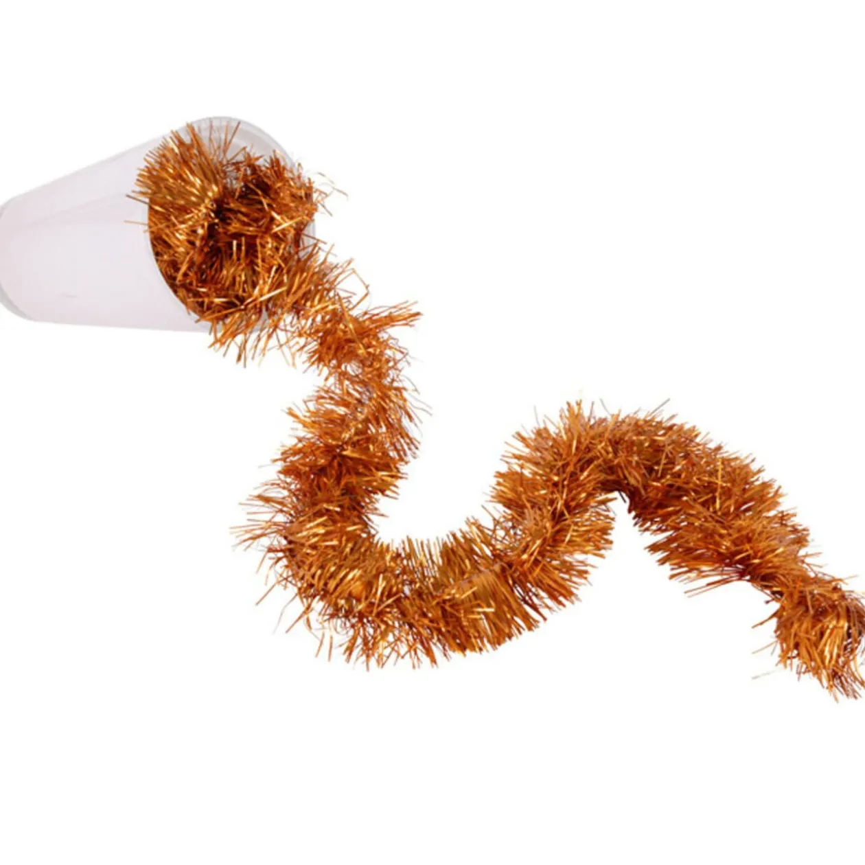 Guirlande de Noël cuivre 2 m