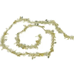 Guirlande de Noël dorée 2 m