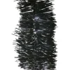 Guirlande de Noël noire 2 m
