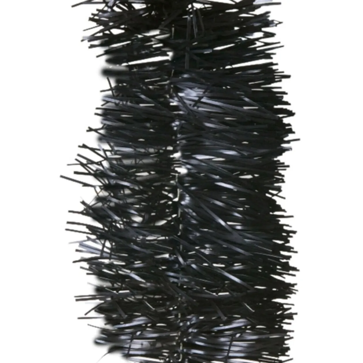 Guirlande de Noël noire 2 m