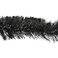 Guirlande de Noël noire 4 m