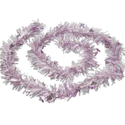 Guirlande de Noël rose 2 m