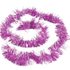 Guirlande de Noël rose 2 m