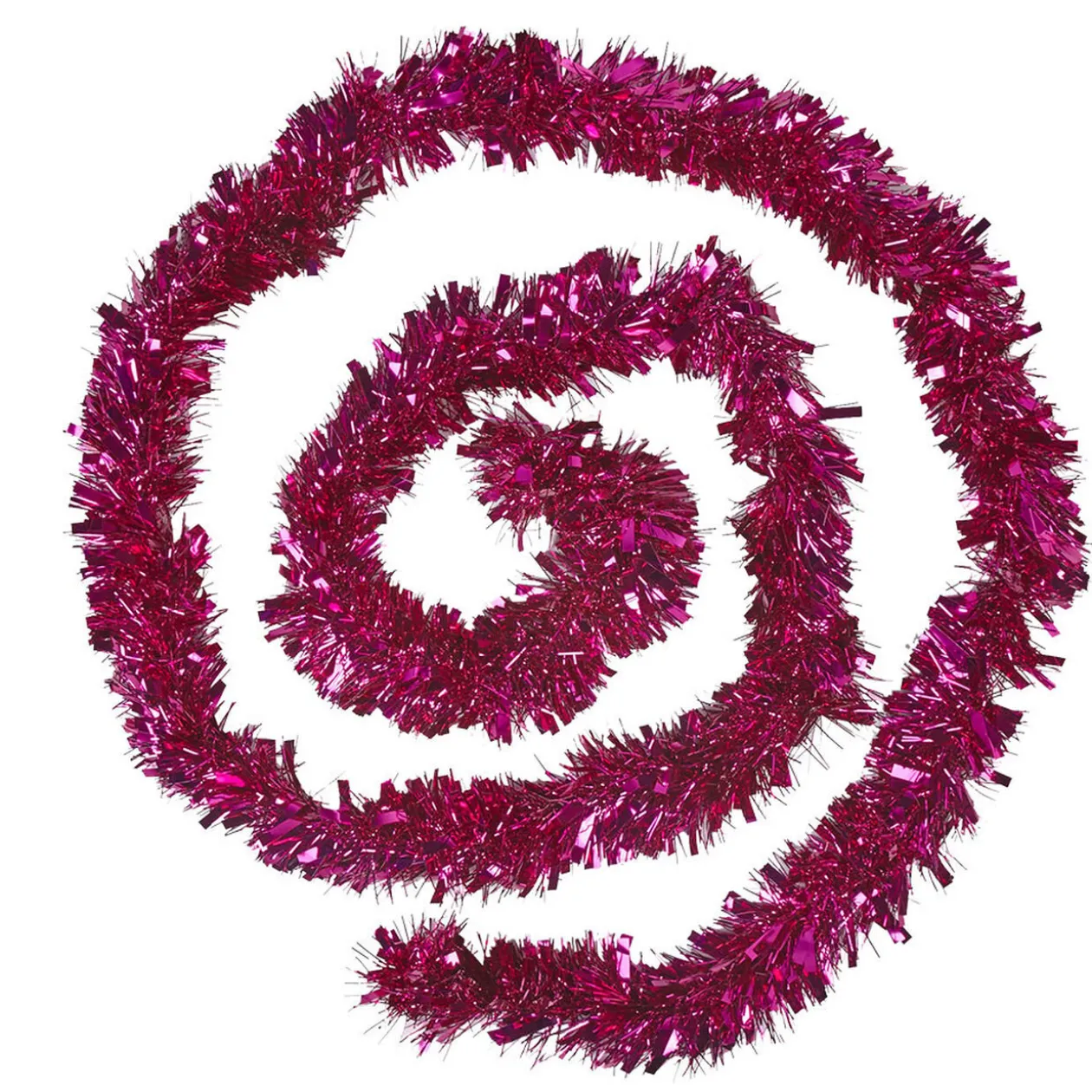 Guirlande de Noël rose 3 m