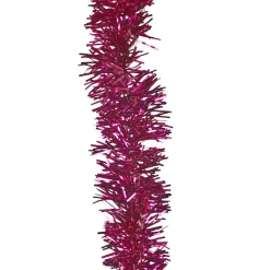 Guirlande de Noël rose fuchsia 2 m