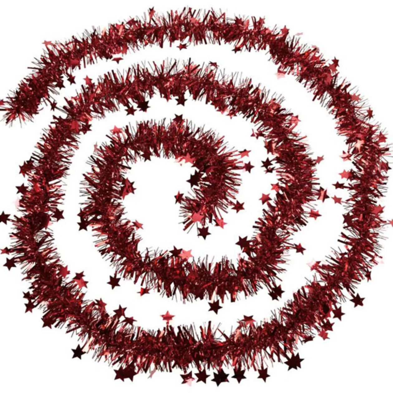 Guirlande de Noël rouge 4 m