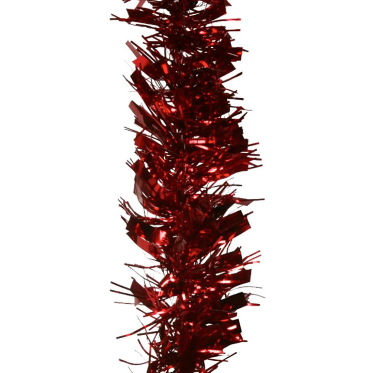 Guirlande de Noël rouge 2 m