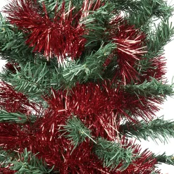 Guirlande de Noël rouge 2 m