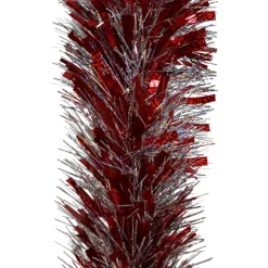 Guirlande de Noël rouge blanche 2,7 m