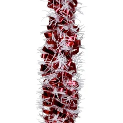 Guirlande de Noël rouge blanche 2 m