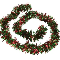 Guirlande de Noël rouge et verte 2 m