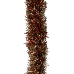 Guirlande de Noël rouge et dorée 2.7 m