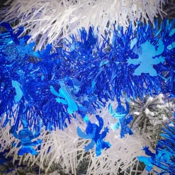 Guirlande de Noël scintillante Disney Stitch bleu 3m