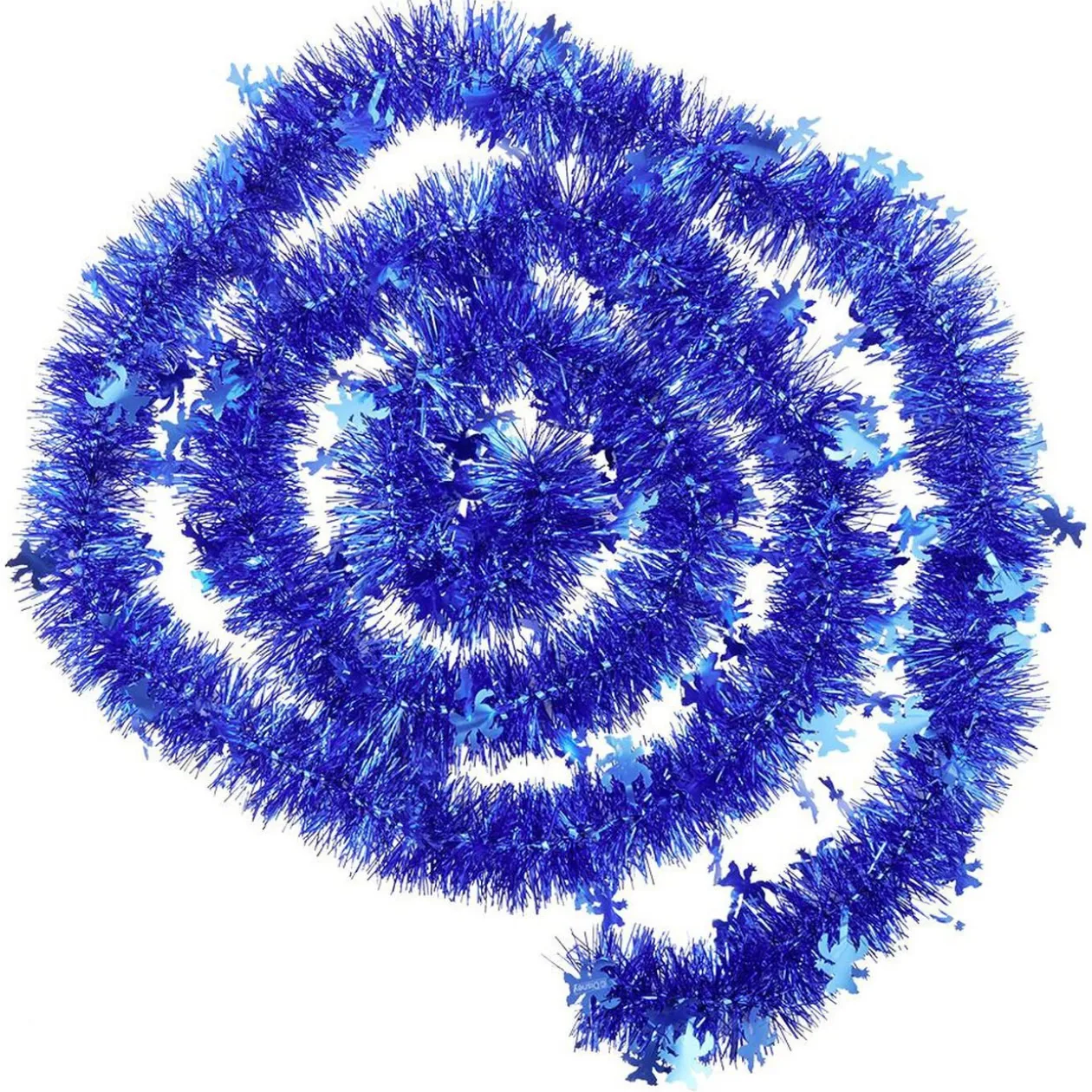 Guirlande de Noël scintillante Disney Stitch bleu 3m