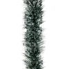 Guirlande de Noël verte blanche argentée 2.7 m