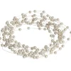Guirlande de perles argentées 3 m