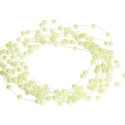 Guirlande de perles vertes anis 3 m