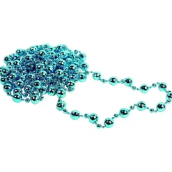 Guirlande de table boules bleues 3,5 m