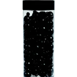 Guirlande de table boules noires 3,5 m