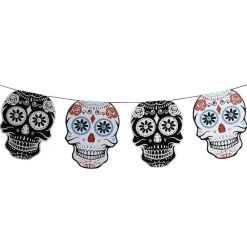 Guirlande de têtes de mort Day of the Dead