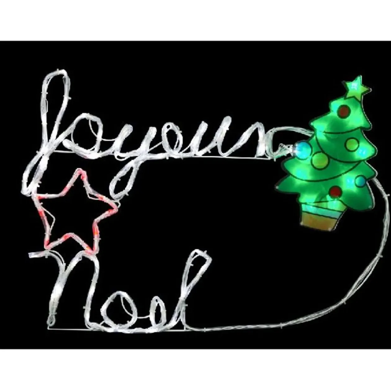 GUIRLANDE ELECTRIQUE JOYEUX NOEL