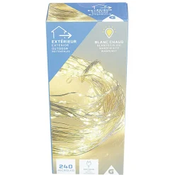 Guirlande extérieur lumineuse effet branche 240 LED blanc chaud