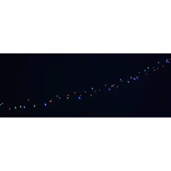 Guirlande électrique 100 led multicolores L. 3,96 m