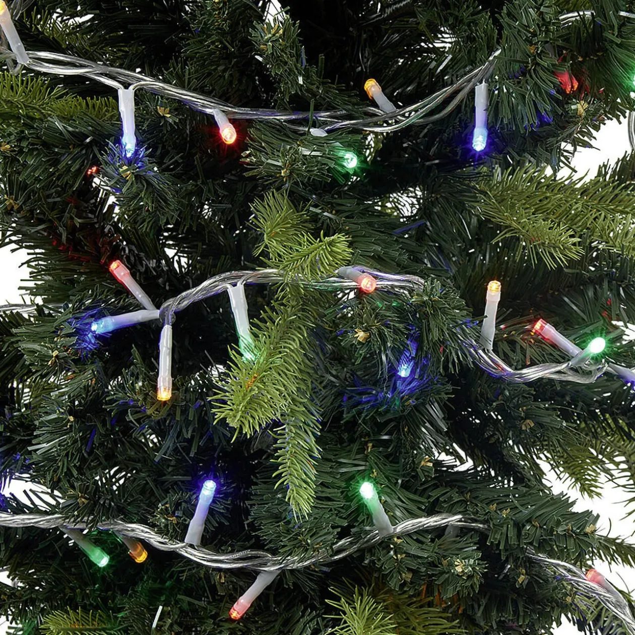 Guirlande électrique 100 led multicolores L. 3,96 m