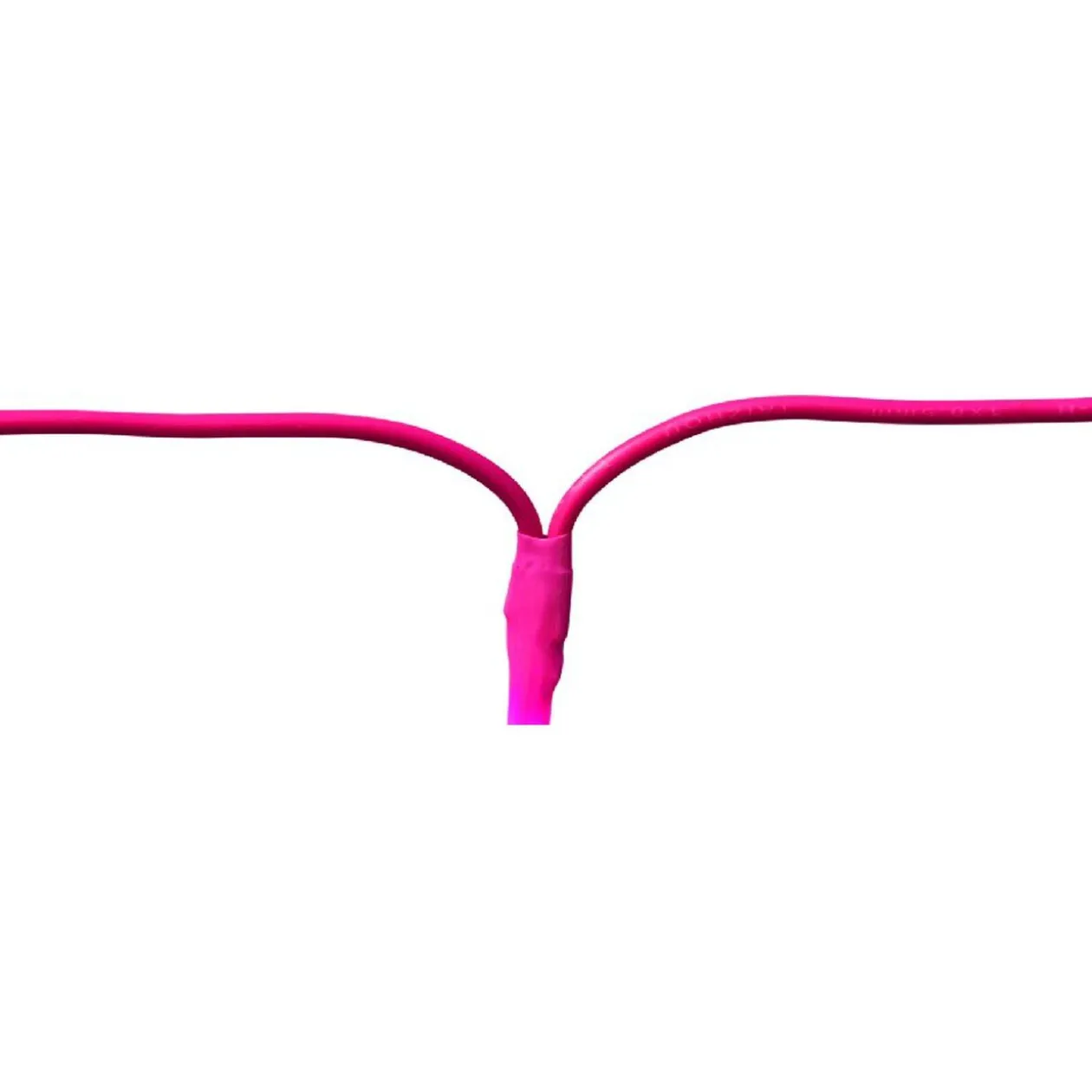 Guirlande électrique 50 led rose fixe L. 4,9 m