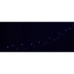 Guirlande électrique 50 led violet fixe L. 4,9 m