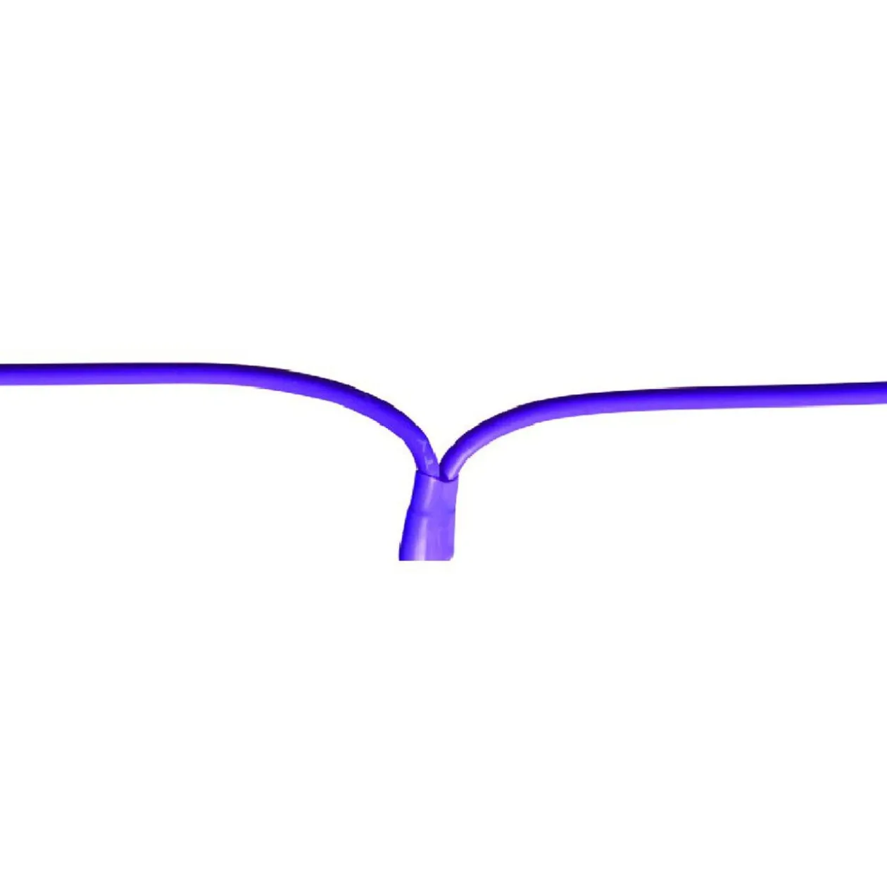 Guirlande électrique 50 led violet fixe L. 4,9 m