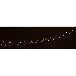 Guirlande électrique 100 led blanc chaud L. 3,96 m
