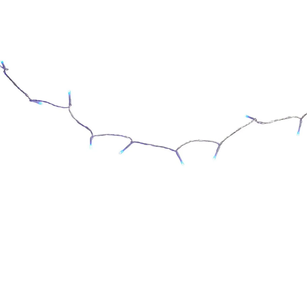 Guirlande électrique 180 led bleues L. 17,9 m