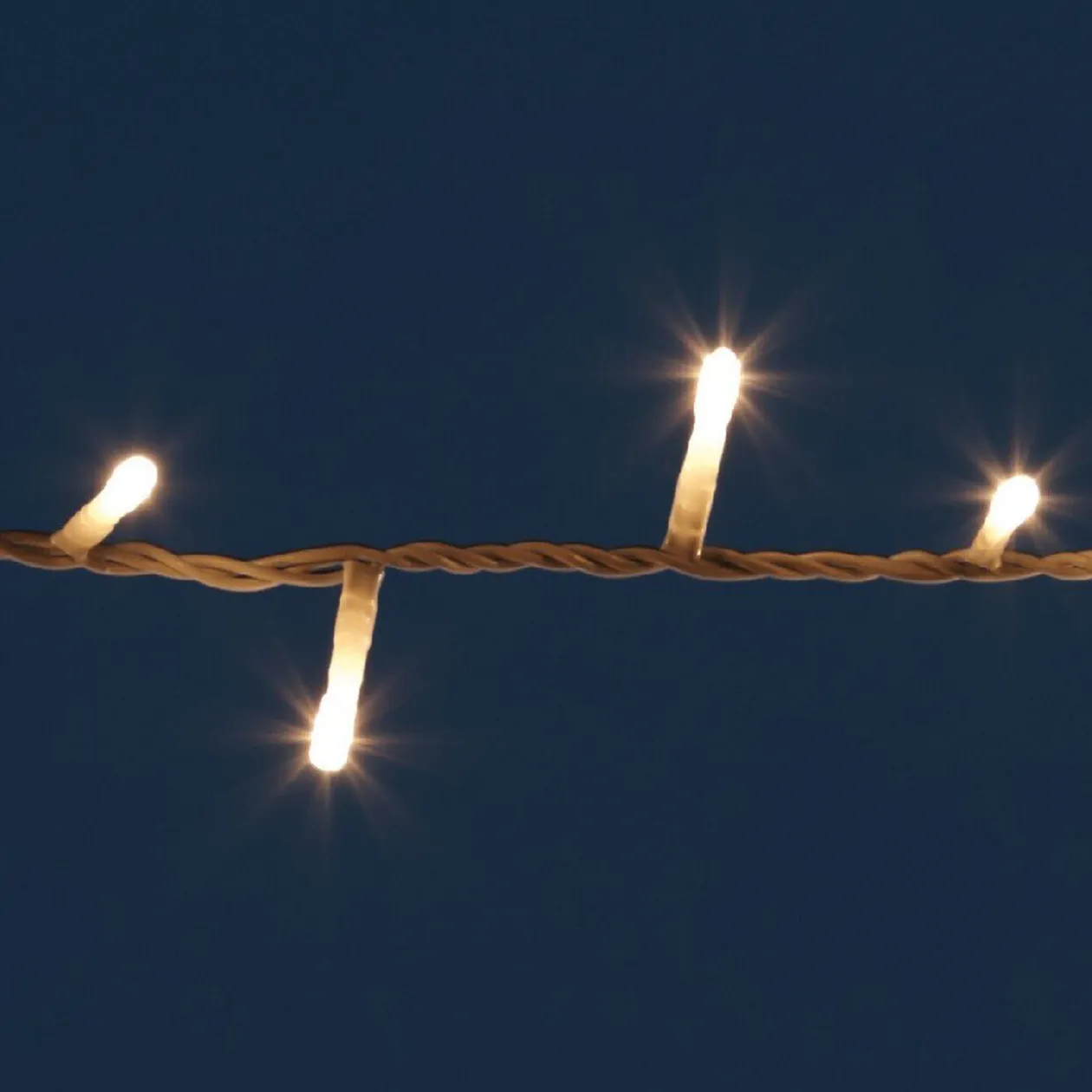 Guirlande électrique blanc chaud 3.16 m