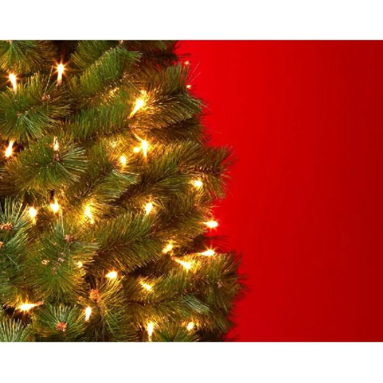 Guirlande électrique blanc clignotant 2.04 m