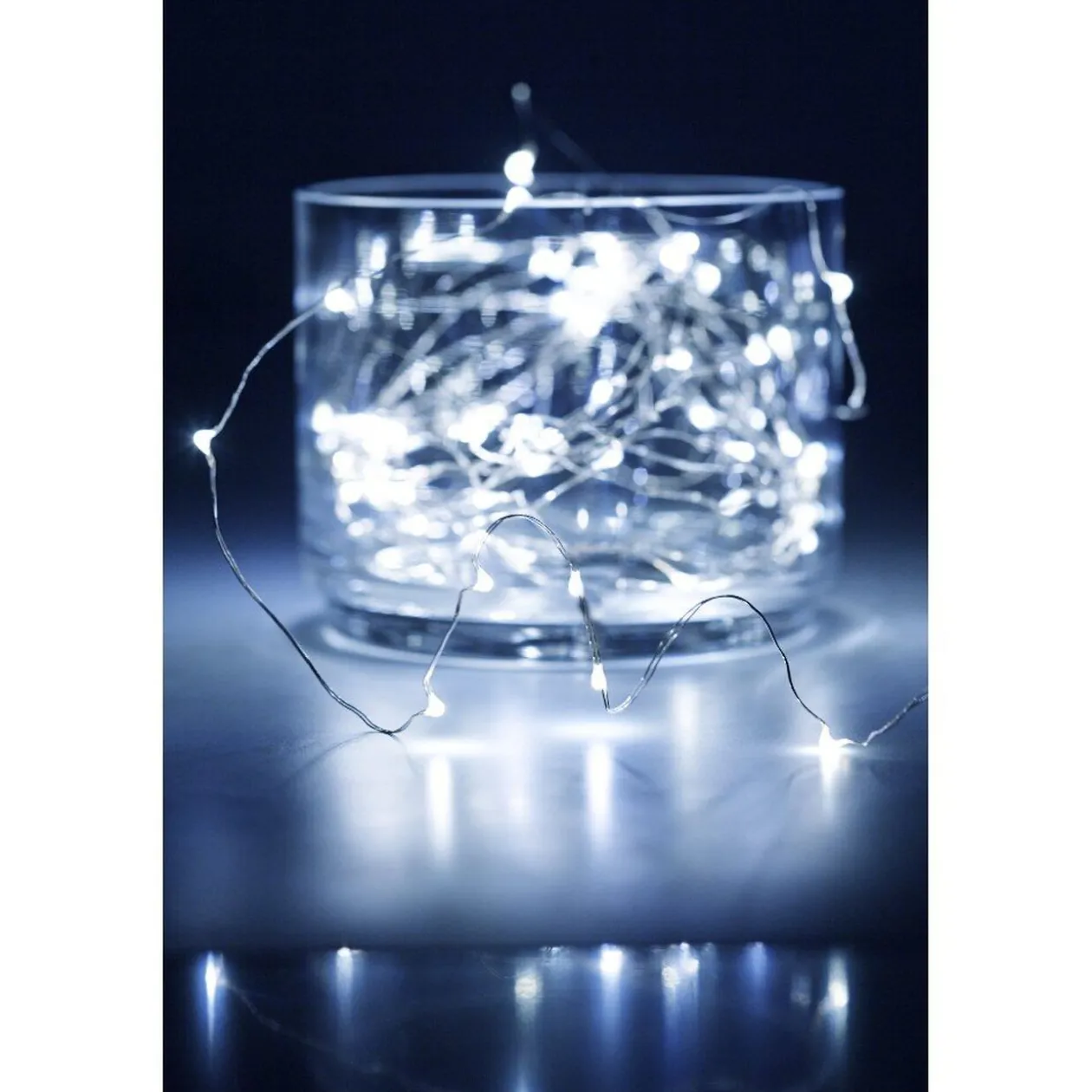 Guirlande électrique blanc fixe 6 m