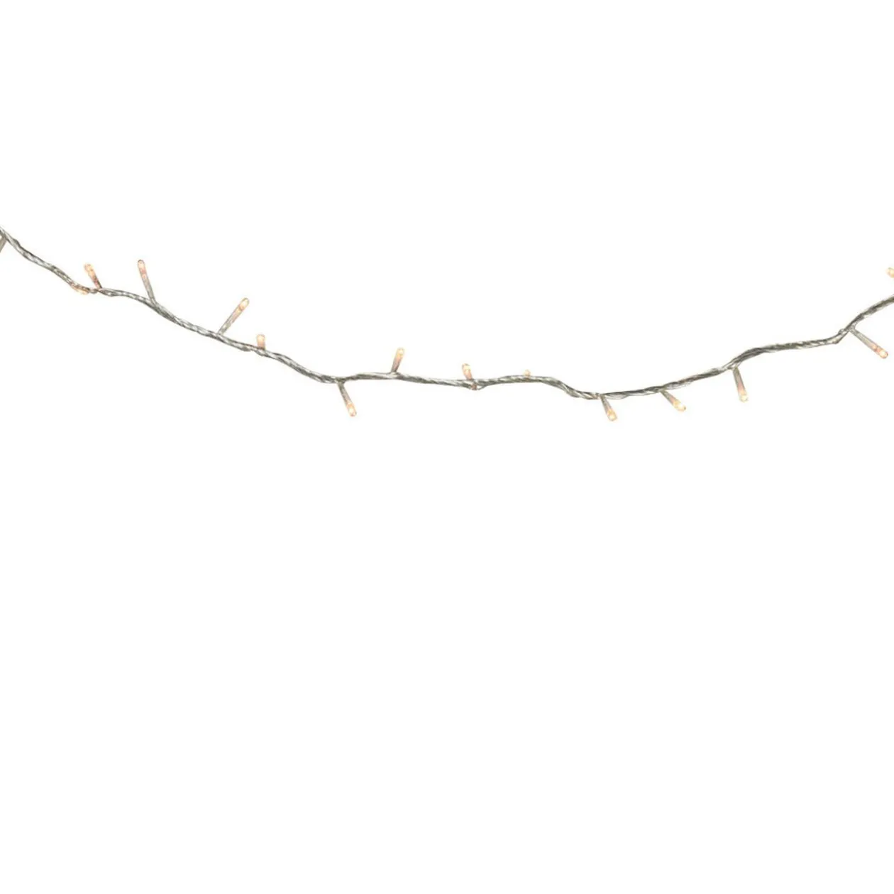 Guirlande électrique blanc chaud clignotant 3,16 m