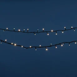 Guirlande électrique blanc chaud clignotant 3,16 m