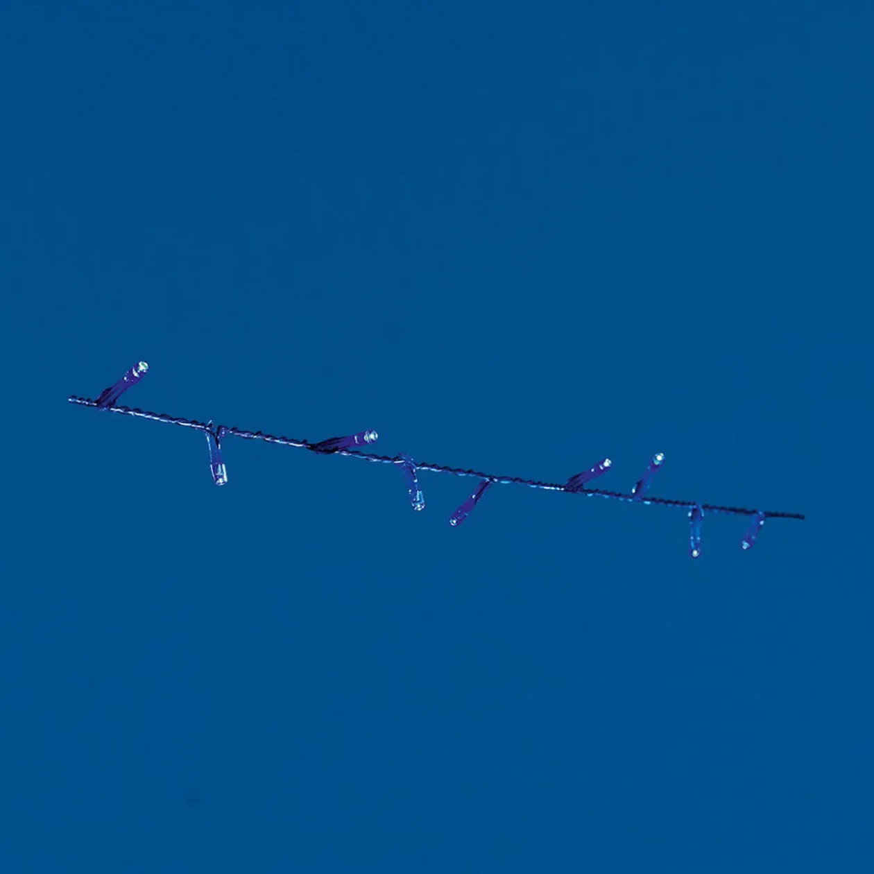 Guirlande électrique bleu fixe 1.3 m