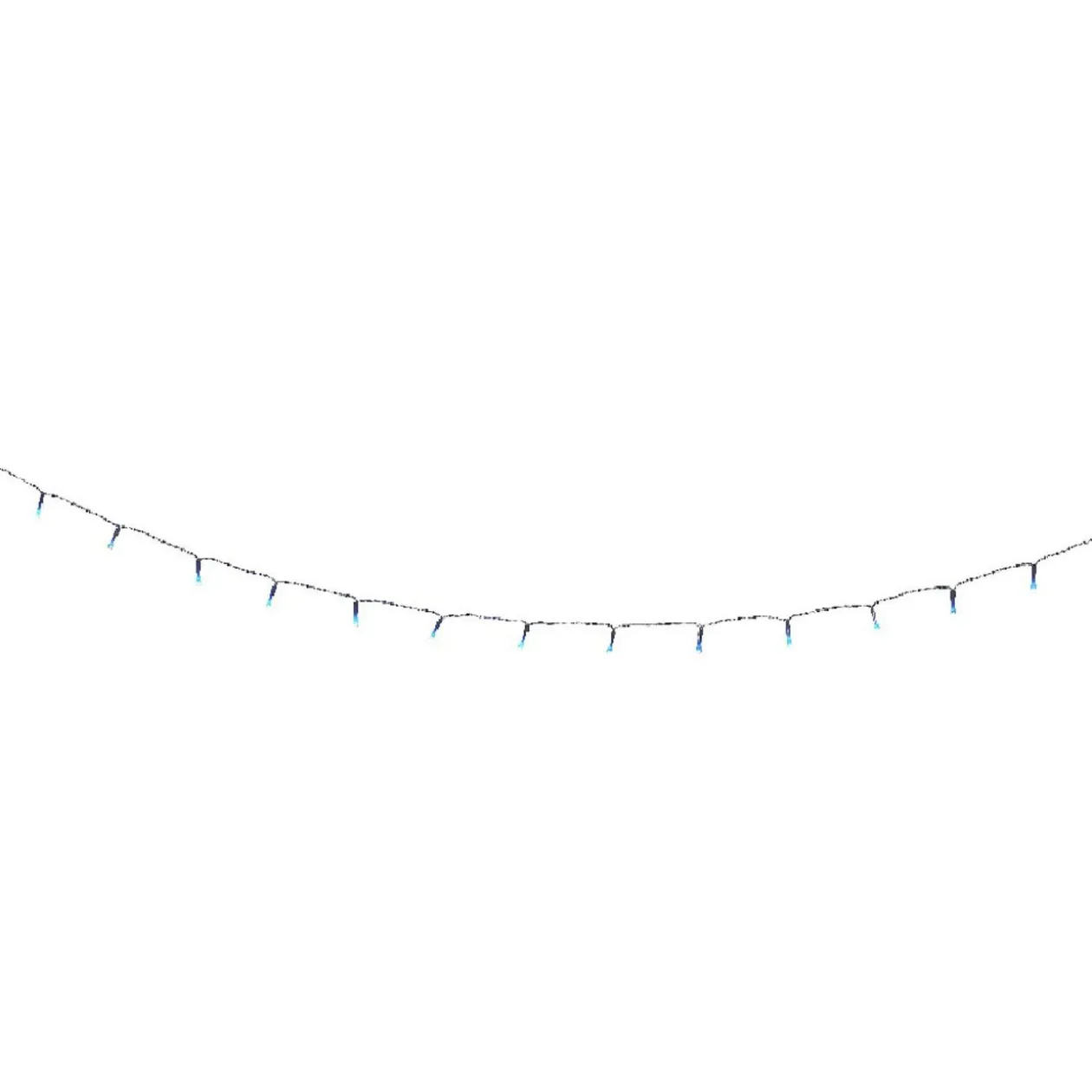 Guirlande électrique bleu fixe 1 m
