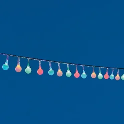 Guirlande électrique boules multicolore 4.95 m