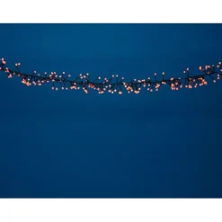 Guirlande électrique boules rouges clignotantes 3 m