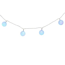 Guirlande électrique boules multicolores L. 3,80 m