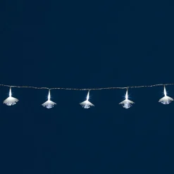 Guirlande électrique fleur blanc chaud fixe 1,9 m