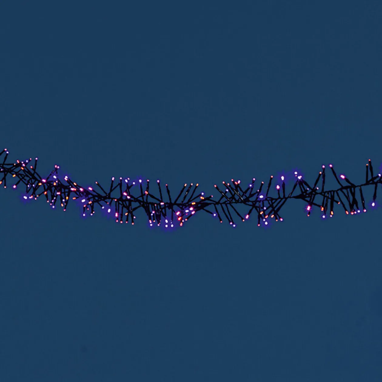 Guirlande électrique grappe multicolore 2 m