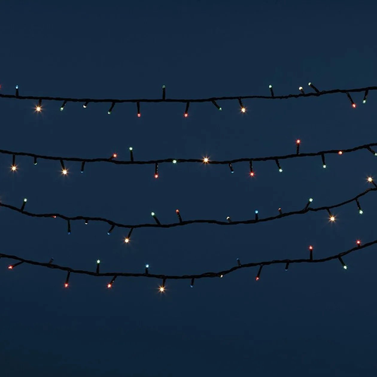 Guirlande électrique multicolore 9.56 m