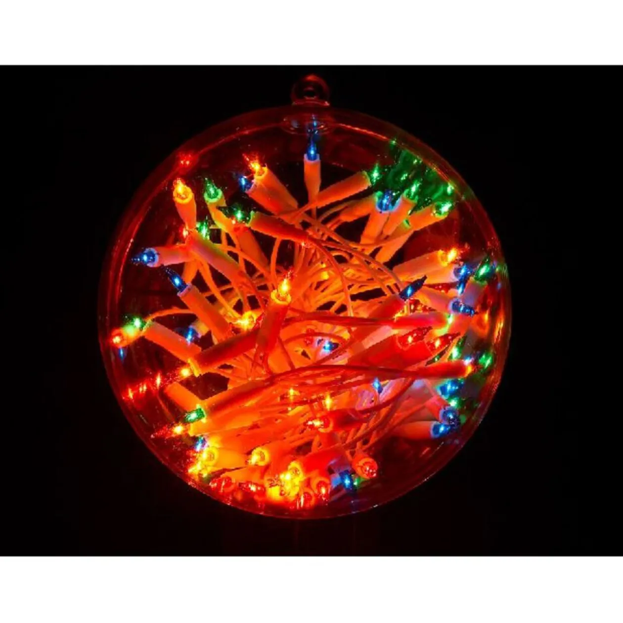 Guirlande électrique multicolore clignotant 0.76 m