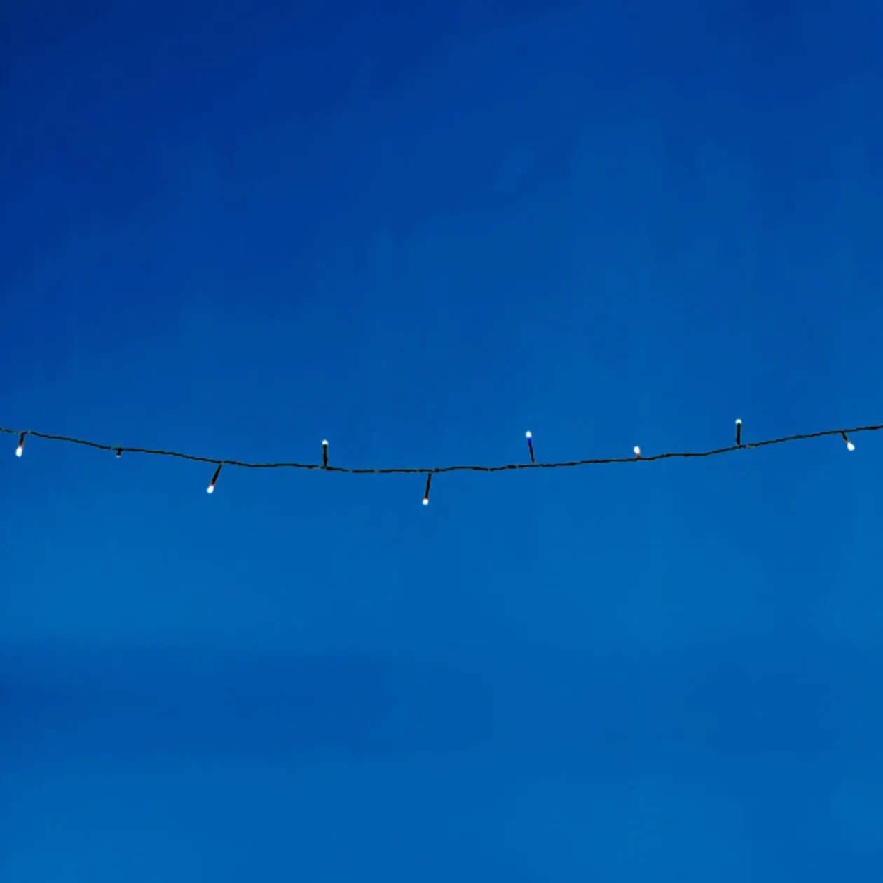 Guirlande électrique multicolore clignotante 3,9 m