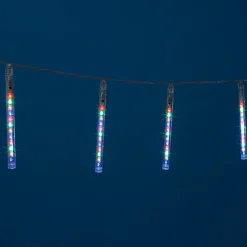 Guirlande électrique multicolore clignotante 2,5m