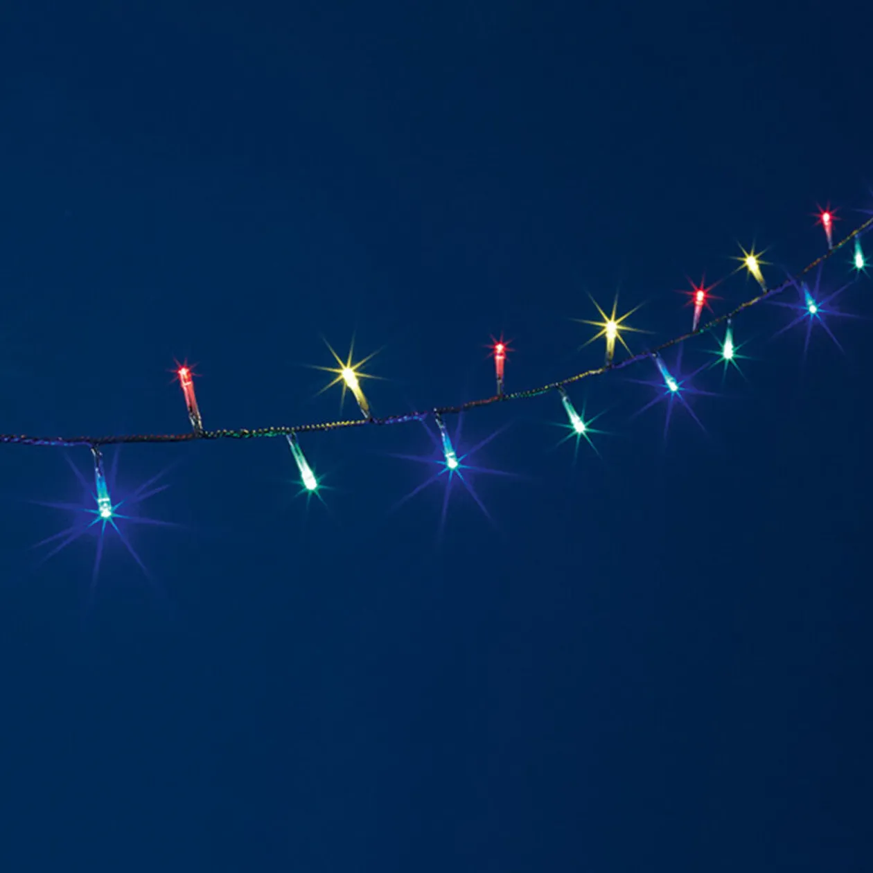 Guirlande électrique multicolore clignotante 31,9 m